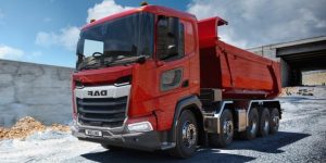 Максимальна міць на п’яти осях: DAF представляє шасі 10x4 FAF для екстремальних будівельних навантажень