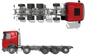 Максимальна міць на п’яти осях: DAF представляє шасі 10x4 FAF для екстремальних будівельних навантажень